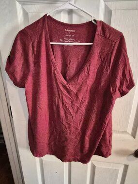 Girlfriend Signature Jersey V-Neck Tee